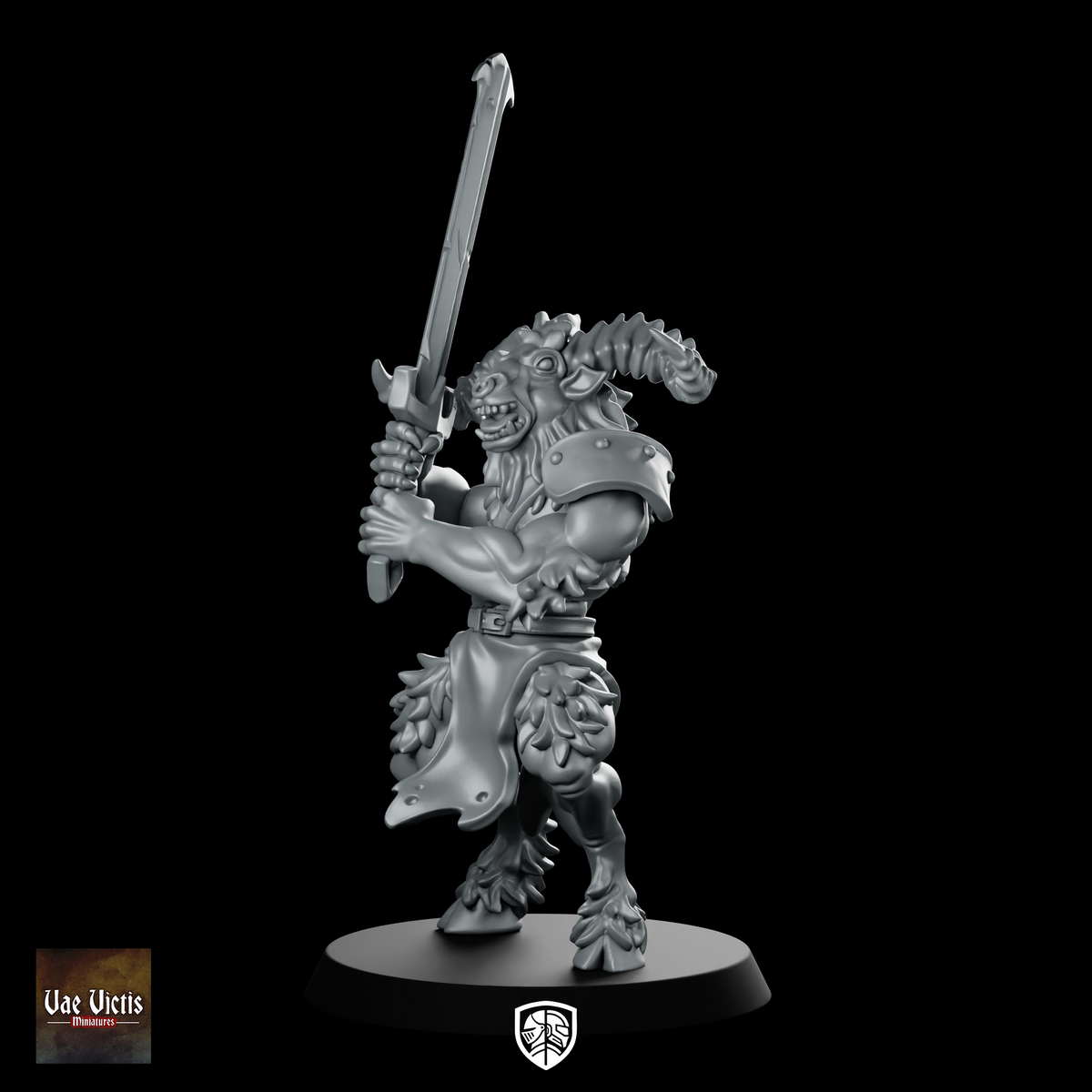 Vvm June 26 Beastwarrior Monopose 08 Miniatures
