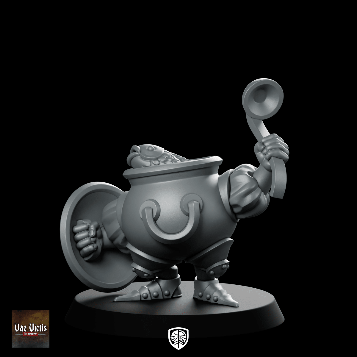 Sir Pot Miniature - Vae Victis - We Print Miniatures