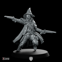 Witch Hunter 1 Miniature Pumpkin Gunslinger