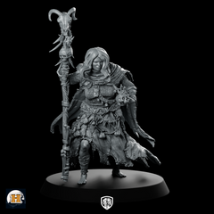 Witch Of Berkeley 32Mm Miniature Witch Shaman