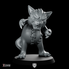 Wolf2 Wererats Miniature Savage Gnoll Bestial