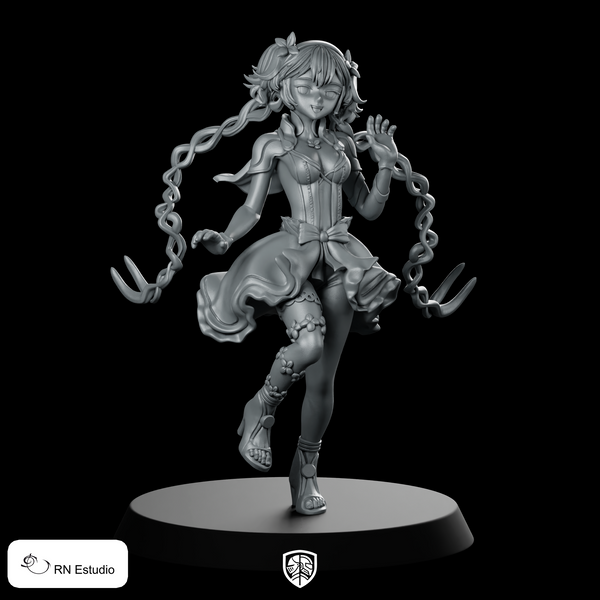 Wuwa Camellya Product Render Miniature Idol Dancer