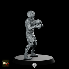 Zombie Boxer Miniature Zombie Boxer Undead Fighter