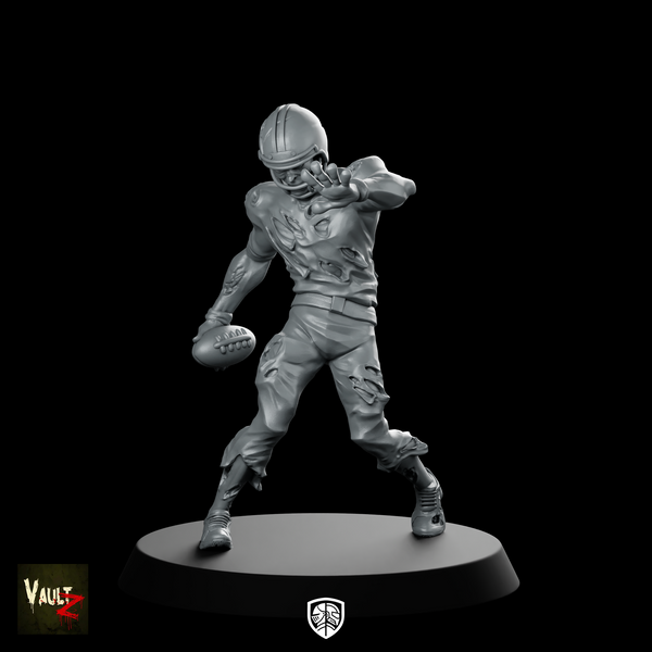 Zombie Football Miniature Zombie American Football Player
