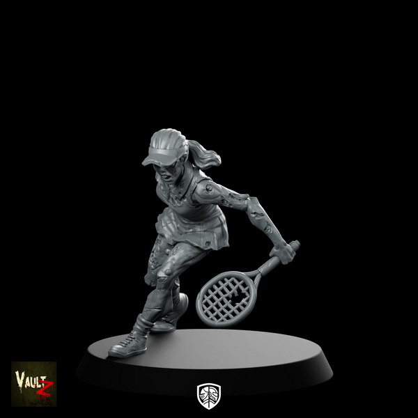 Zombie Tennis WPM Miniature Zombie Tennis Player