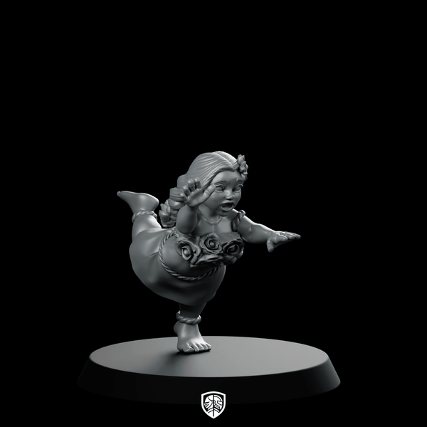 Miniature Flower Child Dancer - RN Estudio - We Print Miniatures
