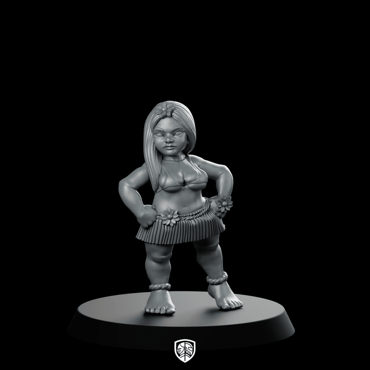 Miniatura Hula Dancer Chibi 10