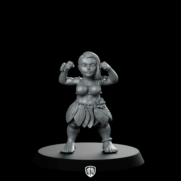 Miniature Island Dancer Chibi - RN Estudio - We Print Miniatures