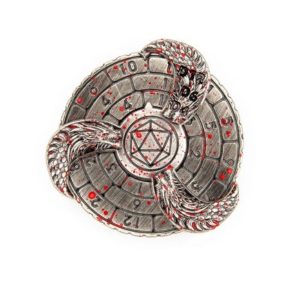 Prophecy Wheel | Dice Spinner | Blood Spatter - Tabletop Dominion - We Print Miniatures