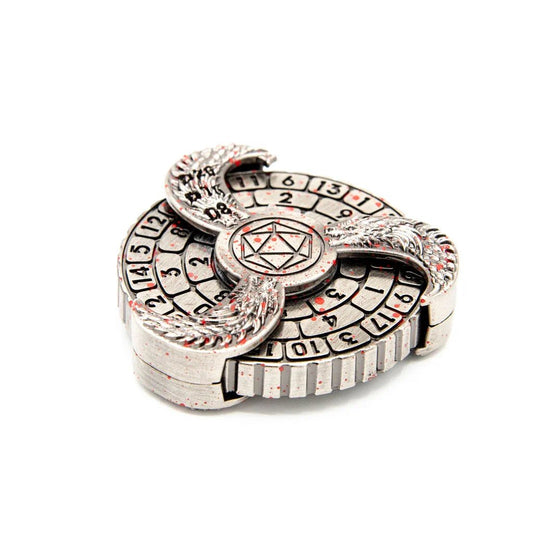 Prophecy Wheel | Dice Spinner | Blood Spatter - Tabletop Dominion - We Print Miniatures