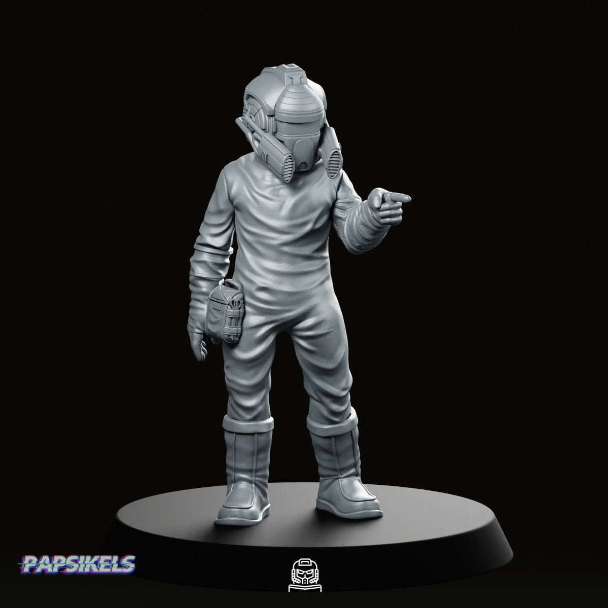 Protein Farmer 3 Miniature - Papsikels Miniatures - We Print Miniatures