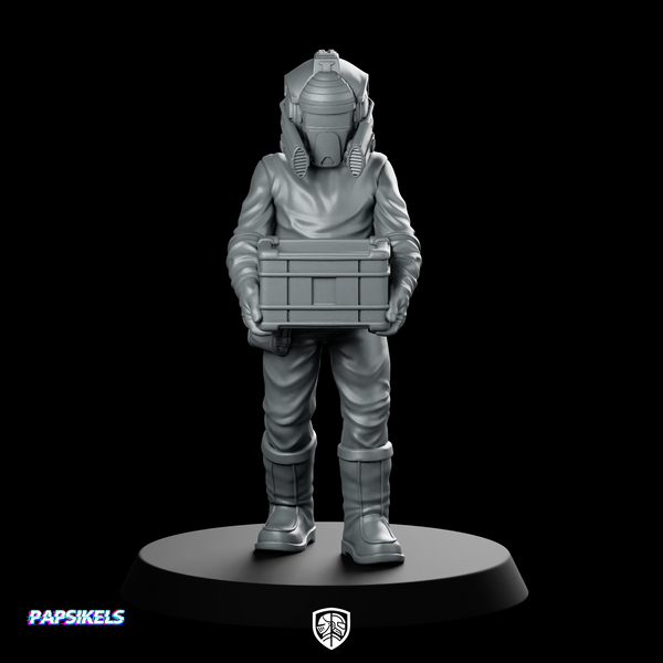 Protein Farmer 4 Miniature Hazmat Sci-Fi Smuggler