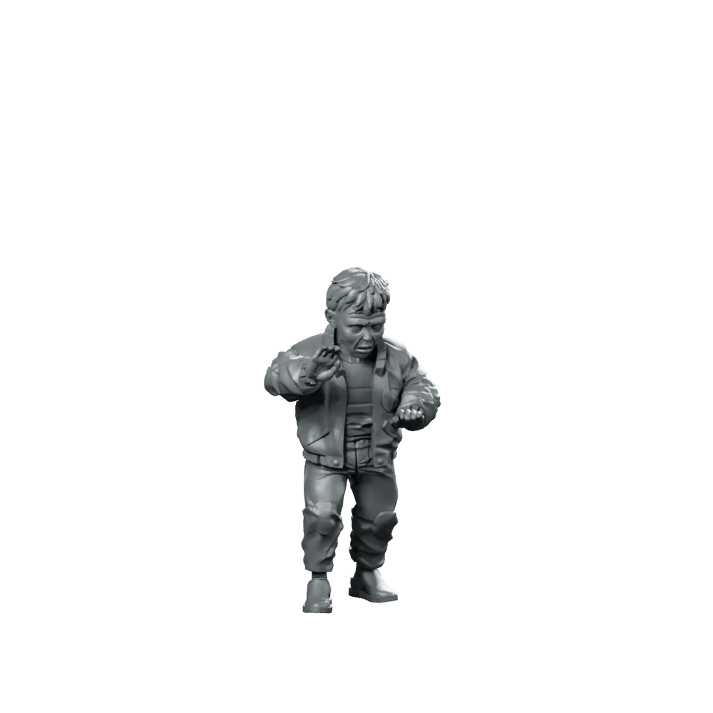 Psychic Powered Children Takashi Miniature Sci - Fi Psion - Papsikels Miniatures - We Print Miniatures