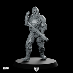 Psycho Tracers v4 Cyberpunk Miniature Rogue Operator
