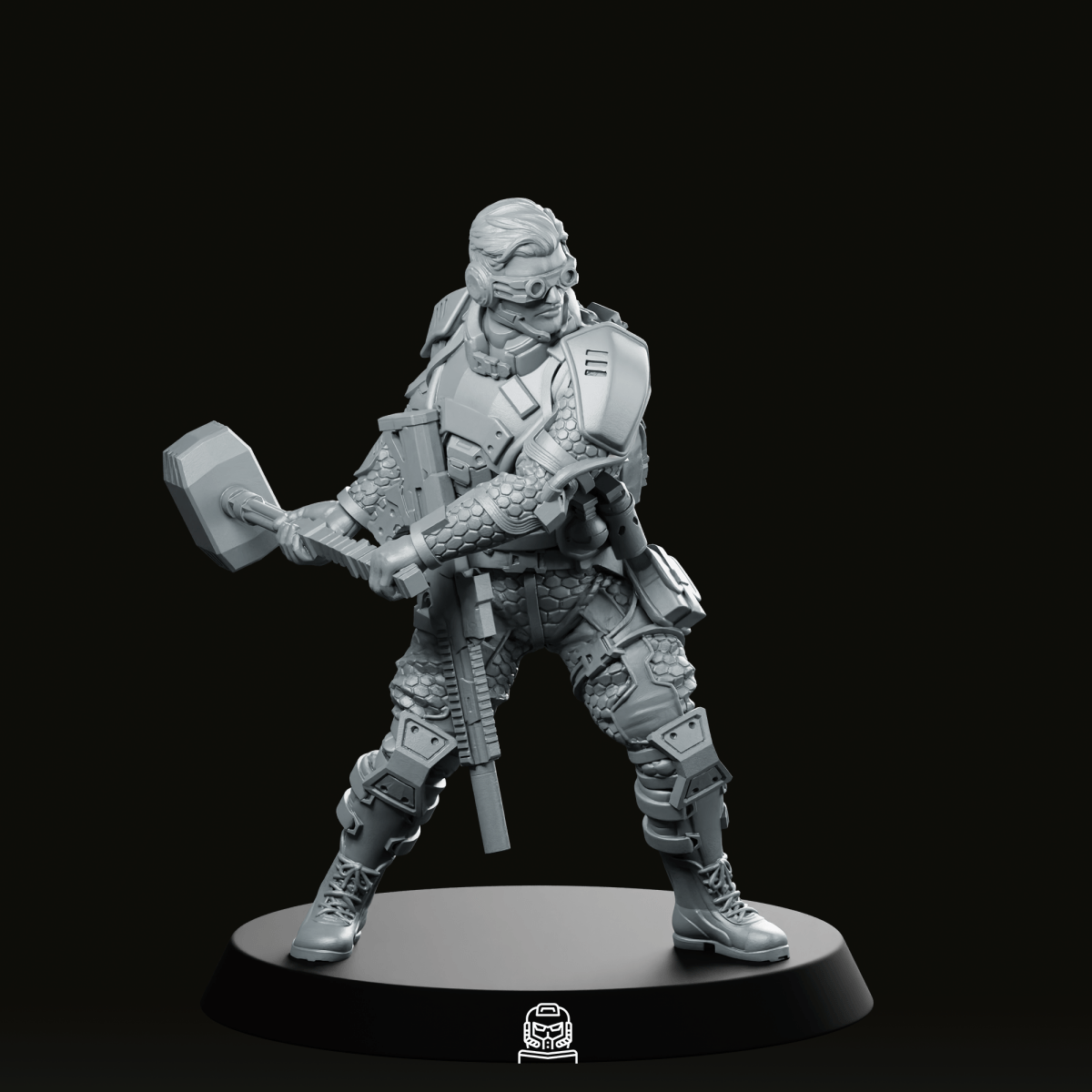 Psycho Tracers v5 Miniature - Unit9 - We Print Miniatures