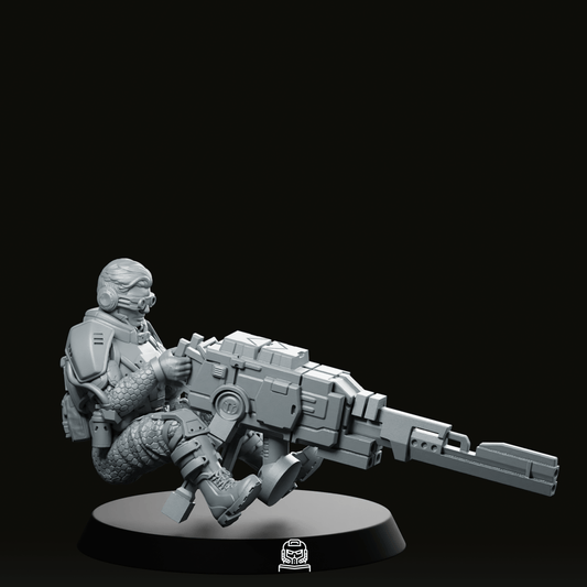 Psycho Tracers v6 Miniature - Unit9 - We Print Miniatures