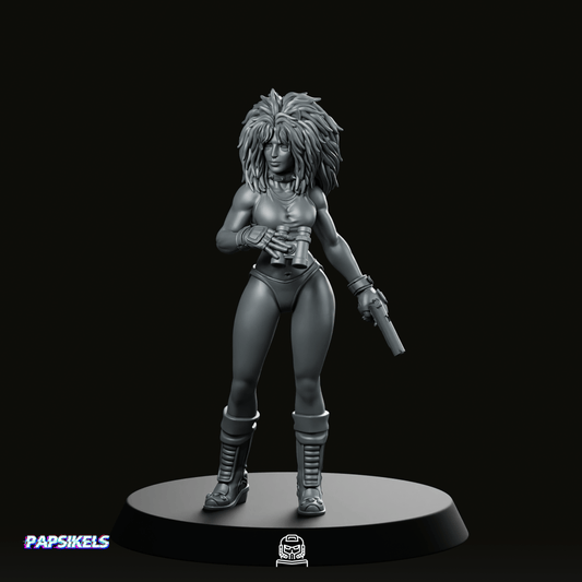 Puma Sister A1 Miniature - Papsikels Miniatures - We Print Miniatures