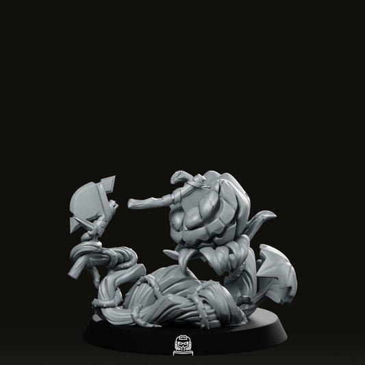 Pumpkin Threat Miniature - CastNPlay - We Print Miniatures