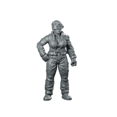Quadro Kantos Cyber Brawler Ronda Rowsi Visor Miniature 360 Spin 01