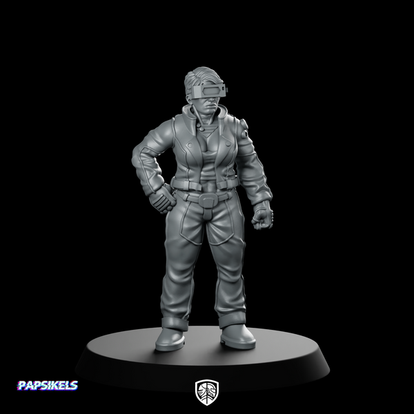 Quadro Kantos Cyber Brawler Ronda Rowsi Visor
