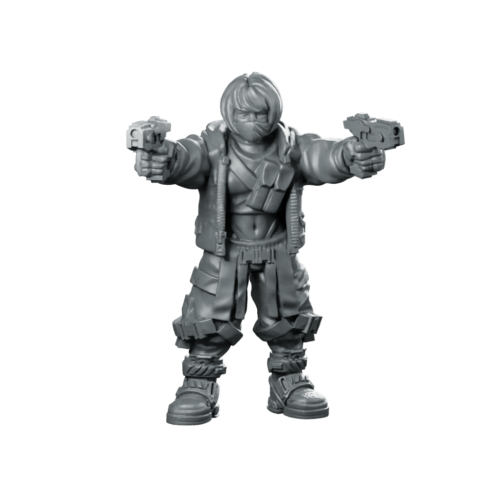 Quadro Kantos Gang Member Jemiliy Mae Reyes - Papsikels Miniatures - We Print Miniatures