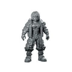 Quadro Kantos Gang Member Trixie Ann Gonazales - Papsikels Miniatures - We Print Miniatures