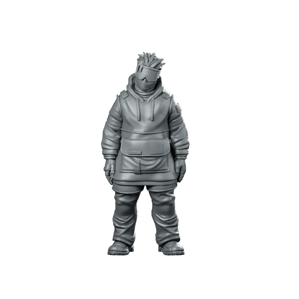 Quadro Kantos Night Runner Katashi Street Runner - Papsikels Miniatures - We Print Miniatures