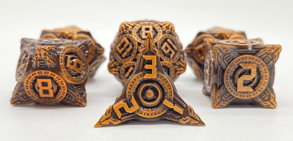 Quantum Relic | Solid Metal | 7 Piece Set - Tabletop Dominion - We Print Miniatures