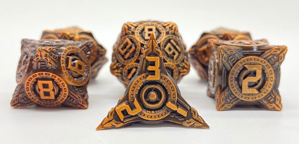 Quantum Relic | Solid Metal | 7 Piece Set - Tabletop Dominion - We Print Miniatures