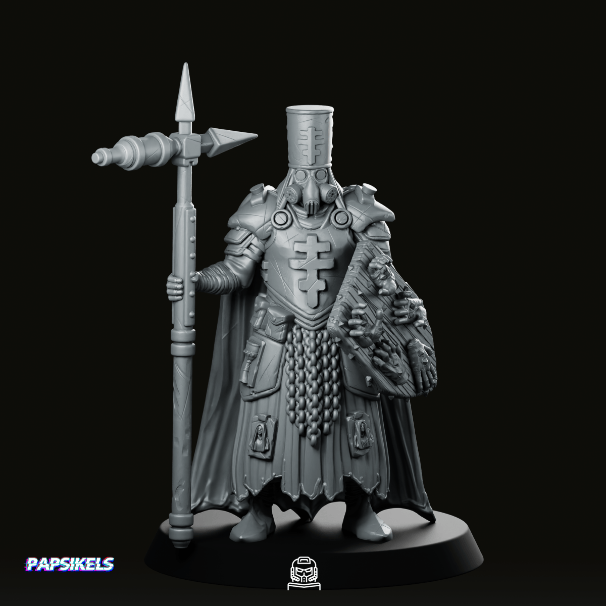 Quiapo Castigator 1 Trench Crusade Miniature - Papsikels Miniatures - We Print Miniatures