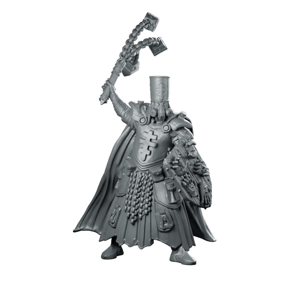 Trench Soldier Quiapo Castigator 2 Miniature Warhammer - Papsikels Miniatures - We Print Miniatures