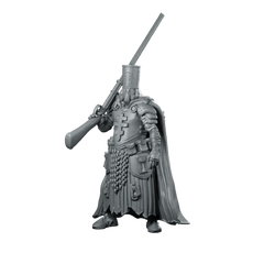 Trench Soldier Quiapo Castigator 3 Miniature Heavy - Papsikels Miniatures - We Print Miniatures