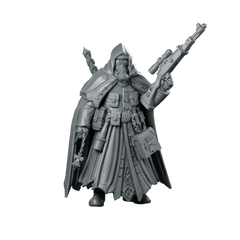 Trench Soldier Quiapo Sniper Priest 1 Miniature Gasmask - Papsikels Miniatures - We Print Miniatures