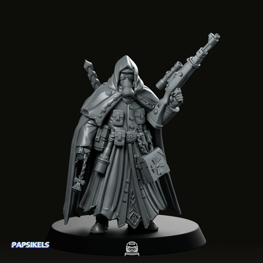 Quiapo Sniper Priest 1 Miniature - Papsikels Miniatures - We Print Miniatures