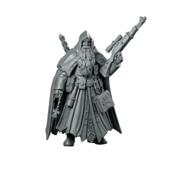 Trench Soldier Quiapo Sniper Priest 2 Miniature Grimdark - Papsikels Miniatures - We Print Miniatures