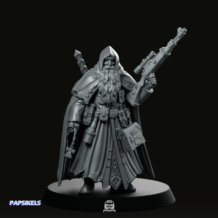 Trench Soldier Quiapo Sniper Priest 2 Miniature Cyberpunk