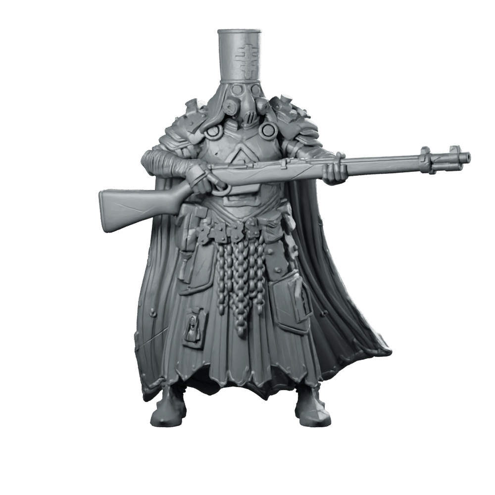 Trench Soldier Quiapo Trench Pilgrim 1 Miniature - Papsikels Miniatures - We Print Miniatures
