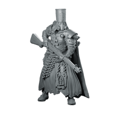 Trench Soldier Quiapo Trench Pilgrim 2 Miniature Rifle - Papsikels Miniatures - We Print Miniatures