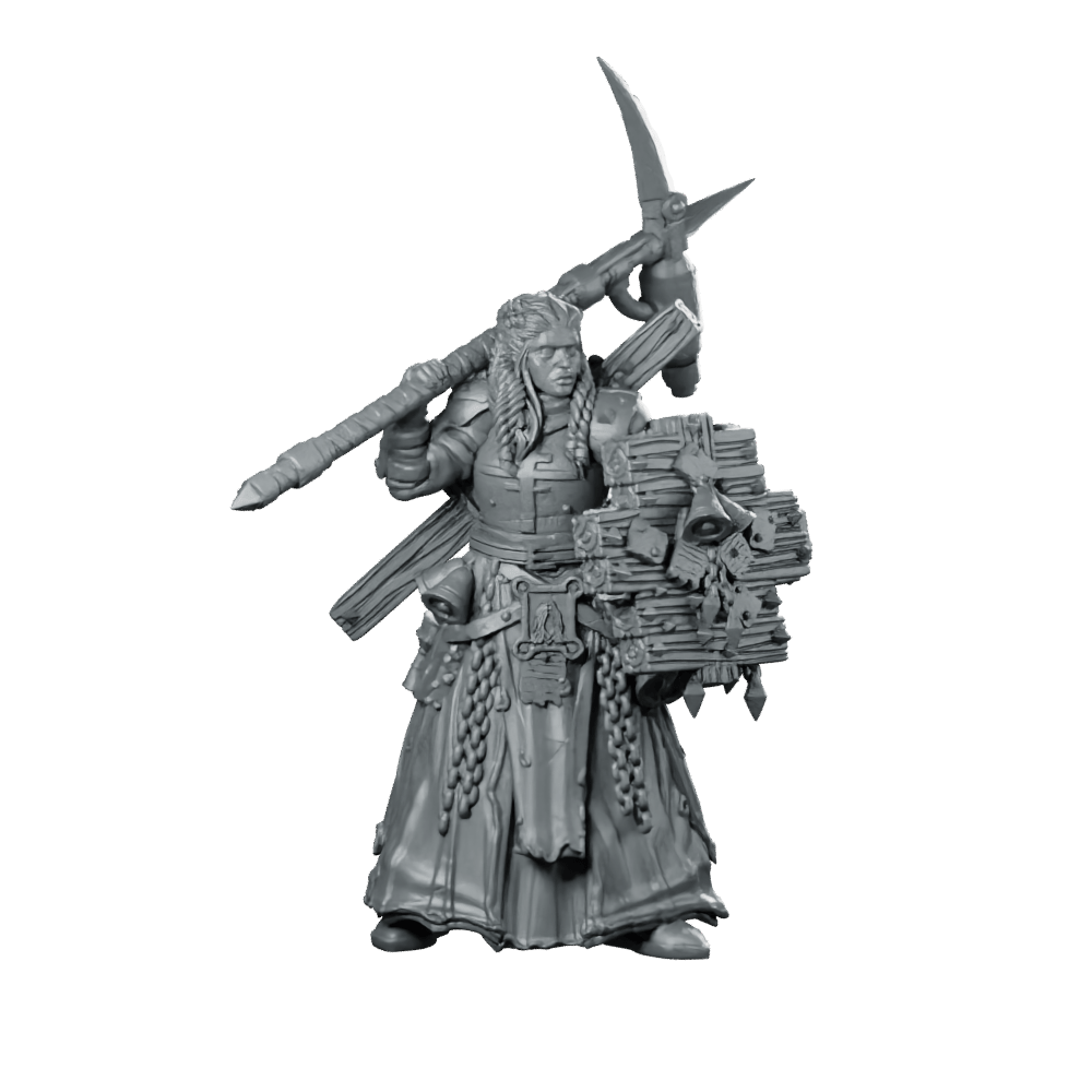 Trench Soldier Quiapo War Prophet Miniature Sci - Fi - Papsikels Miniatures - We Print Miniatures