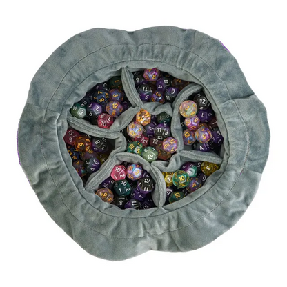 Velvet Vault | Superweiche große Würfeltasche | Lila