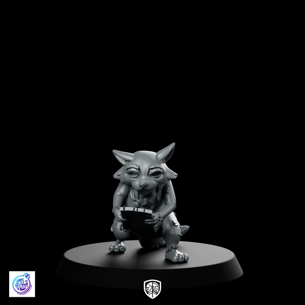 Rakoun Bare B Racoon Miniature Whimsical Companion Creature