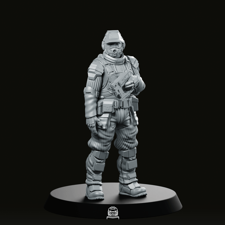 Randy Bones Carter Posa 1 Miniatura Cyberpunk Tattica
