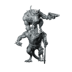Rat Crossbow Duo Miniature Ratfolk Snipers Team Miniature 360 Spin 01
