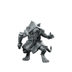 Ratman Pre Built 04 Miniatures Ratfolk Rogue Miniature 360 Spin 01