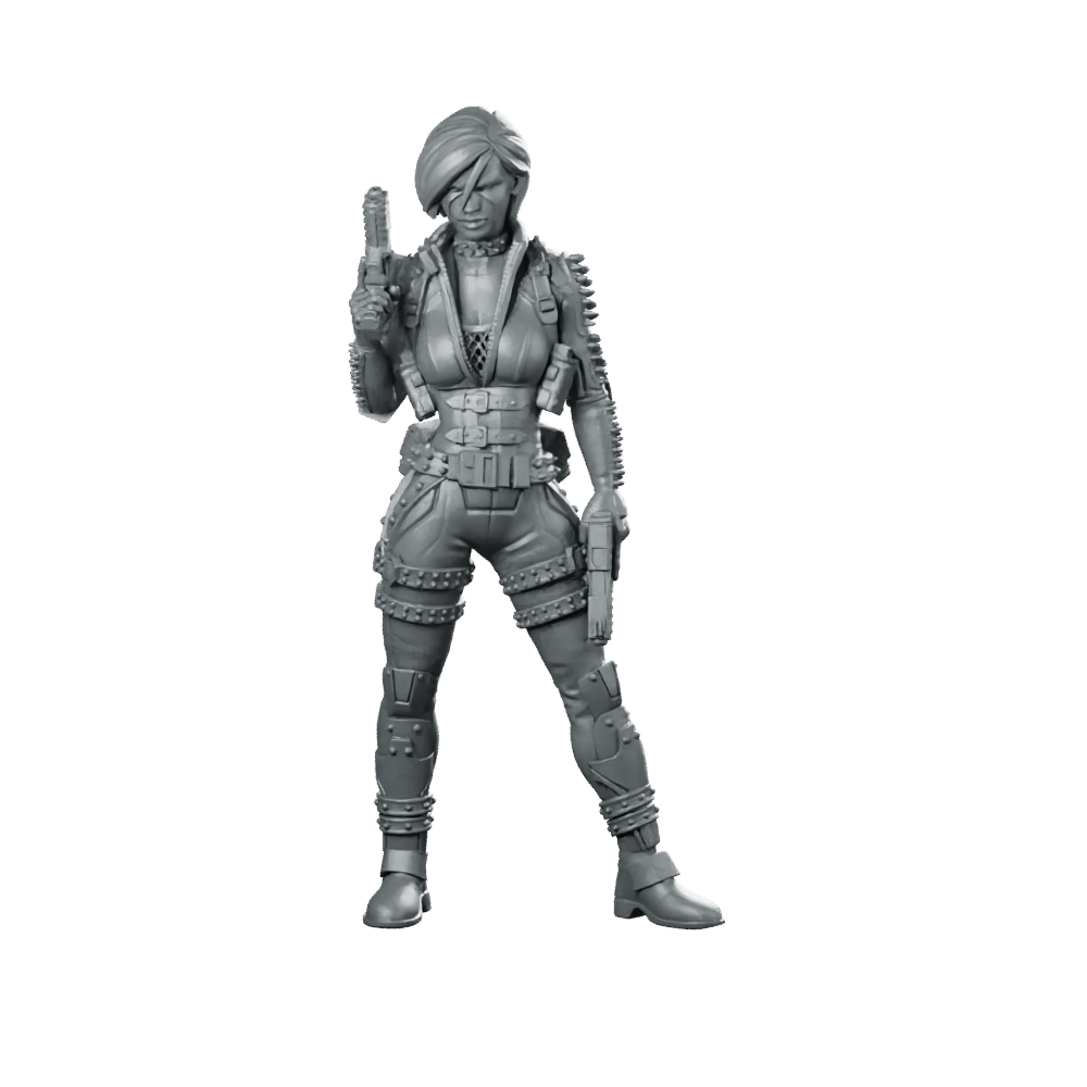 Raven “Iron Scream” Voss V2 Product Render - UNIT9 - We Print Miniatures