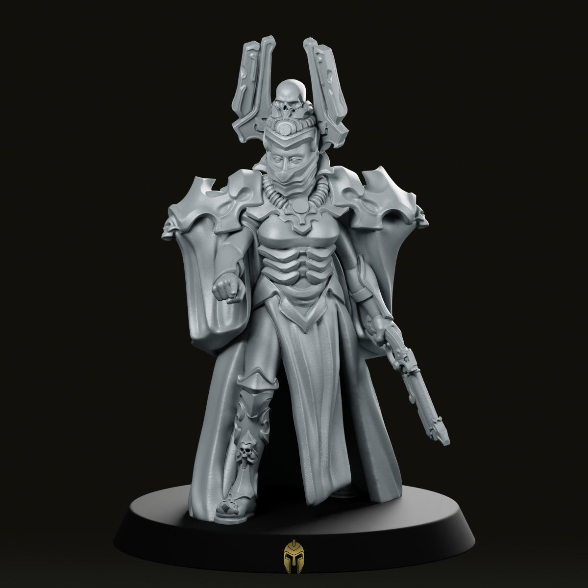 Reaping Mistress Miniature -PrintMinis - We Print Miniatures