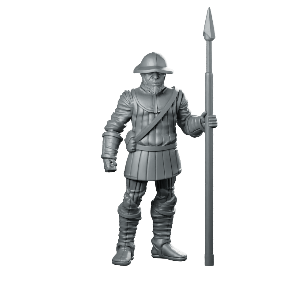 Recto Anti Armour Troop 1 Miniature Sci - Fi Soldier - Papsikels Miniatures - We Print Miniatures