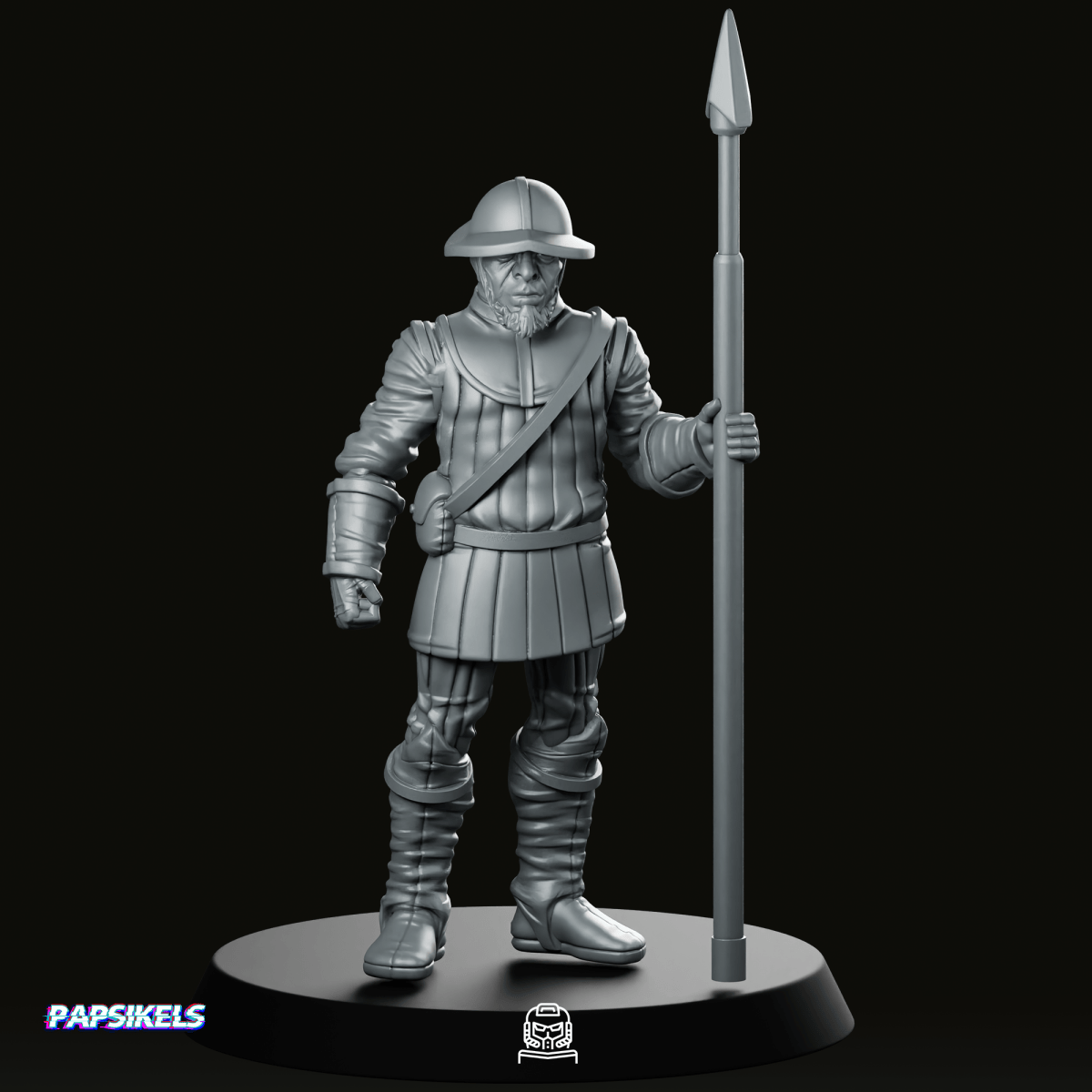 Recto Anti Armour Troop 1 Miniature - Papsikels Miniatures - We Print Miniatures