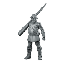 Recto Anti Armour Troop 2 Miniature Heavy Weapon - Papsikels Miniatures - We Print Miniatures