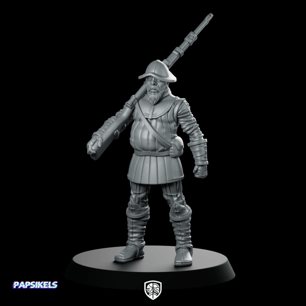 Recto Anti Armour Troop 2 Miniature Heavy Weapon - Papsikels Miniatures - We Print Miniatures